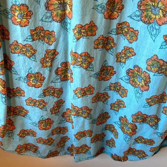 Men’s Hang Ten Floral Short Sleeve Shirt - Picture 4 of 5